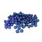Northlight Shatterproof 4-Finish Christmas Ball Ornaments - 1.5" (40mm) - Royal Blue - 96ct